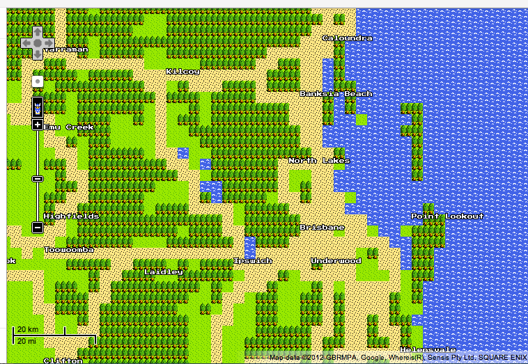 London in Google Maps Update